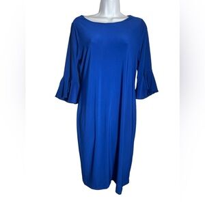 DKNY dress size 10 bright sapphire blue shift‎ dress PERFECT 💙💙💙